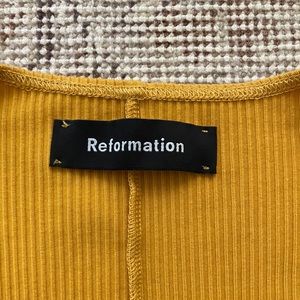 reformation maya dress